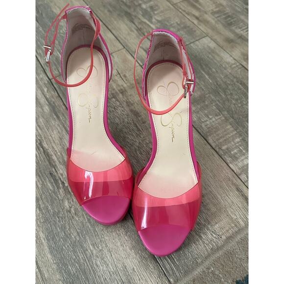 Jessica Simpson Women's Calypso Pink Daisile Ankle Strap Sandals Size 7 - Picture 4 of 11